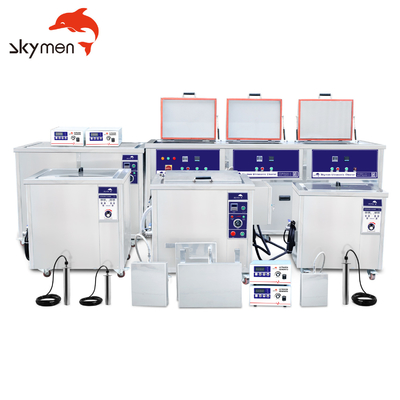 Skymen Digitas que aquecem o líquido de limpeza ultrassônico industrial 38L - série 540L completa de aço inoxidável