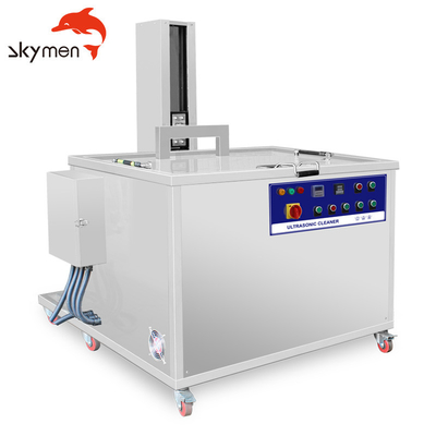material de aço inoxidável do líquido de limpeza ultrassônico dos Skymen 80liter com calefator ajustável