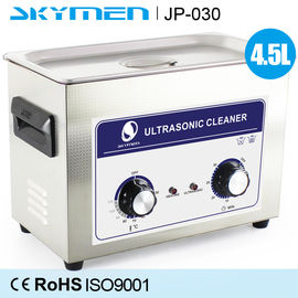 4,5 litros instrumento mecânico do laboratório do interruptor do botão da máquina de lavar ultrassônica de aço inoxidável