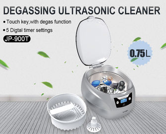 líquido de limpeza ultrassônico portátil da joia 750ml SUS304, líquido de limpeza ultrassônico de Digitas