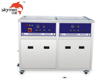 Líquido de limpeza ultrassônico industrial de secagem 175L 2400W do sistema 28/40KHz para o ferro/titânio