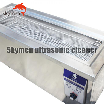 Líquido de limpeza ultrassônico SUS304 da arma dos Skymen 28 litros com aquecimento 1500W