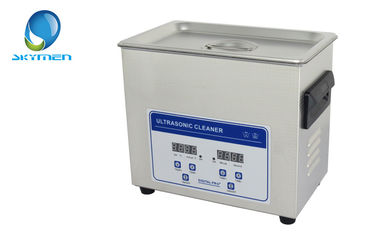 O líquido de limpeza ultra-sônico portátil do PWB do aquecimento de Digitas 3 litros, 1-30 minutos ajusta