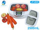 O dispositivo 2500ml do CE dirige a arruela ultrassônica das frutas e legumes do uso