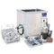 Poder ultrassônico da máquina de lavar do tanque SUS304 ajustável com calefator e o temporizador digitais