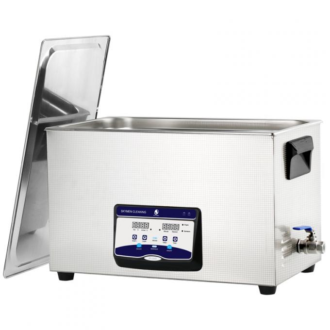 40Khz 30 litros de instrumentos farmacêuticos dos laboratórios do líquido de limpeza ultrassônico de Benchtop