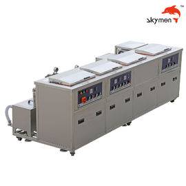 180L dobram o líquido de limpeza ultrassônico industrial dos tanques para a oxidação pesada 28/40KHz com filtro