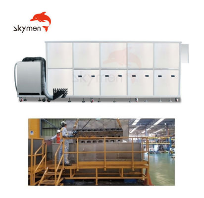 QUALIDADE  34.2KW Ultrasonic Cleaning Equipment For Turbo Blade Aerospace Component FÁBRICA
