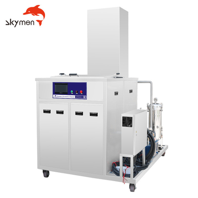 Líquido de limpeza ultrassônico industrial dos Skymen 38L 600W com filtro e sistema de levantamento