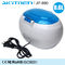 Máquina da limpeza ultrassônica da joia do temporizador de Digitas, líquido de limpeza ultrassônico 0.6L 35W do banho