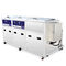 Sistema industrial da limpeza ultrassônica de três tanques com secagem de lavagem ultrassônica de Ringsing