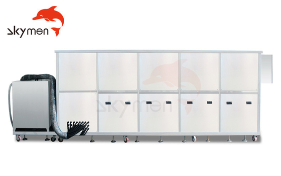 2500L máquina de lavar ultrassônica industrial SUS316 para o permutador de calor