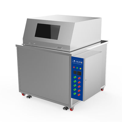 Limpeza ultrassônica industrial, tanque de 40L, 380V, para desengraxe de peças automotivas