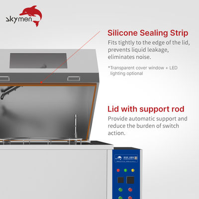 Máquina de Limpeza por Pulverização com Cesto Rotativo de 500mm 3000W 380V