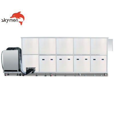 Custom Industrial Ultrasonic Cleaner 380V 3 Phase PLC Control