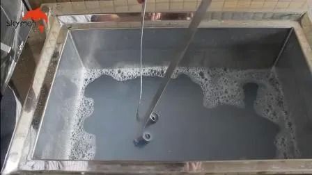 Equipamento de Limpeza Ultrassônica de Tanque Único com Aquecedor Ajustável Industrial