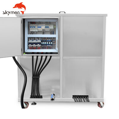 Limpeza ultrassônica industrial digital Skymen 500L grande em aço inoxidável para autopeças e reparação automotiva