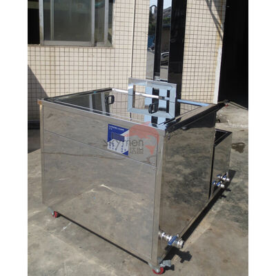 Limpador Ultrassônico Industrial com Sistema de Elevação