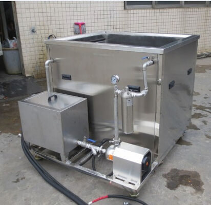 Limpeza de lavagem por ultra-som industrial para motores navais e peças de aeronaves