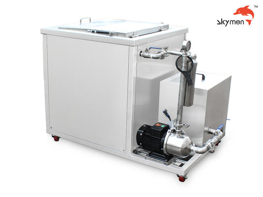 Limpador ultrassônico industrial de cabeçotes de cilindro com sistema de filtragem