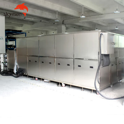 Máquina de limpeza ultrassônica industrial personalizada para componentes grandes