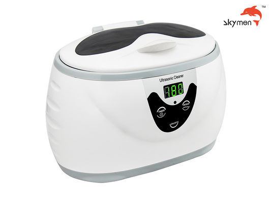 SUS304 líquido de limpeza ultrassônico do tanque 35W 600ml Benchtop para a beleza do prego