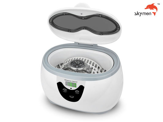 SUS304 líquido de limpeza ultrassônico do tanque 35W 600ml Benchtop para a beleza do prego