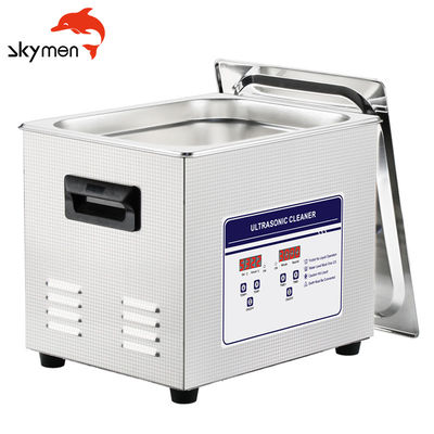 líquido de limpeza ultrassônico de 15L 360W Benchtop para o recipiente de vidro do conta-gotas