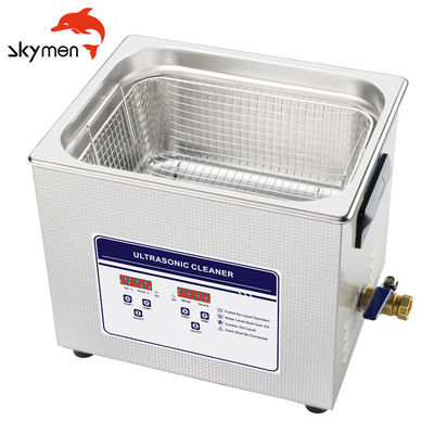 líquido de limpeza ultrassônico de 15L 360W Benchtop para o recipiente de vidro do conta-gotas