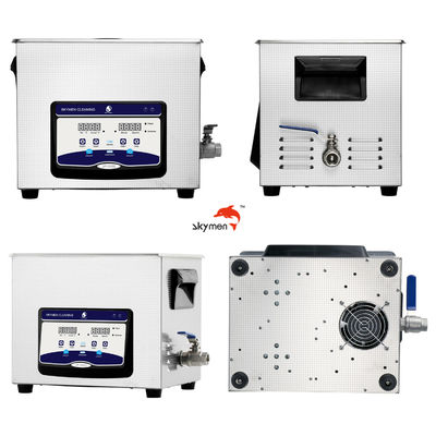 Skymen mais limpos ultrassônicos profissionais com as peças de metal de Heater And Basket For Small 2,85 galões