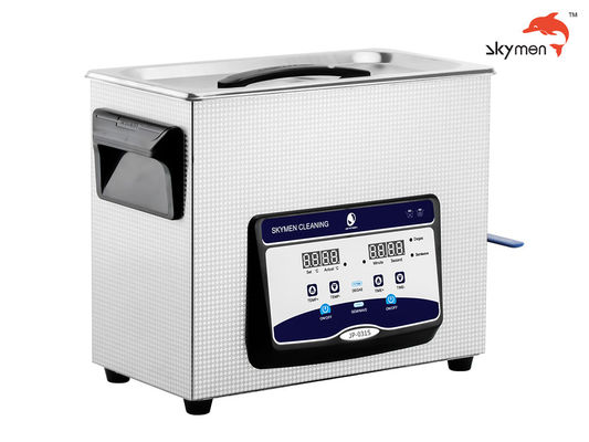 Banho ultrassônico dos Skymen para o vidro/tubulações de aço/de alumínio com o calefator 200W 1,72 galões