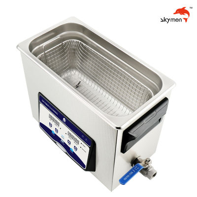 Banho ultrassônico dos Skymen para as peças da bicicleta/corrente com o calefator 200W 1,72 galões