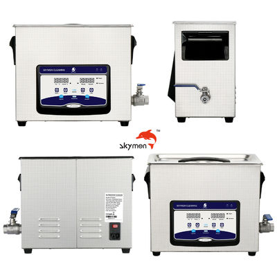Banho ultrassônico dos Skymen para o vidro/tubulações de aço/de alumínio com o calefator 200W 1,72 galões