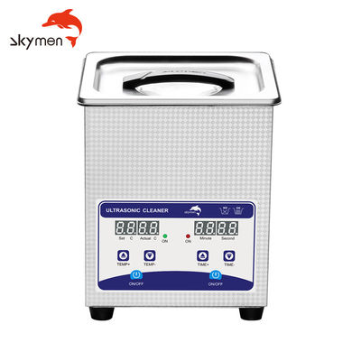 Skymen ultrassônicos do líquido de limpeza 40khz da joia da chave do toque do FCC 60W com Heater Timer