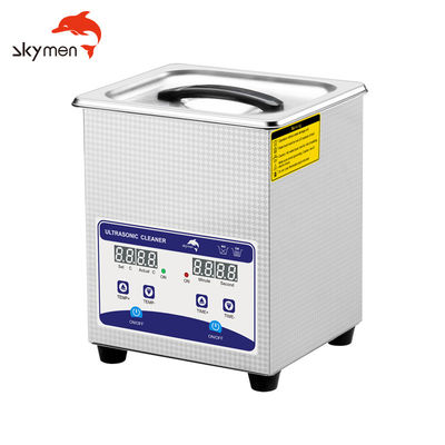 Skymen ultrassônicos do líquido de limpeza 40khz da joia da chave do toque do FCC 60W com Heater Timer