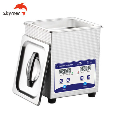 Skymen ultrassônicos do líquido de limpeza 40khz da joia da chave do toque do FCC 60W com Heater Timer