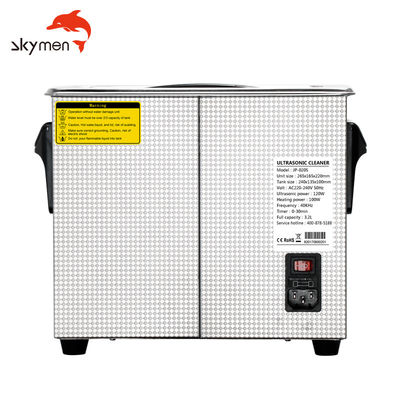 Combustível elétrico 100W líquido de limpeza ultrassônico dental 40khz SUS304 Benchtop de 2 litros