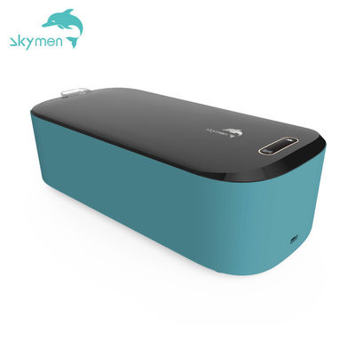 Do ABS ultrassônico do líquido de limpeza 30W dos Skymen do agregado familiar 550ml clique de abrigo do tanque SUS304 um