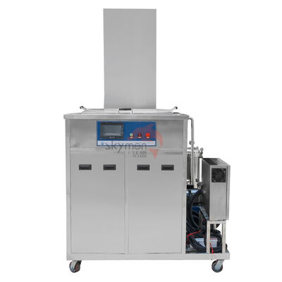 Sistema de elevação automática Sistema de tanque de limpeza por ultra-som industrial