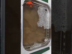 Skymen Limpador ultrassônico para limpeza de parafuso, remoção de ferrugem 15L, controle mecânico