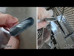 Limpeza de várias cascas de cigarros eletrônicos com um limpador ultrassônico industrial Skymen