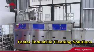 Máquina de limpeza ultrassônica de estágio duplo com rolo para limpeza industrial eficiente