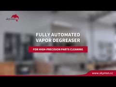 Desengraxante ultrassônico a vapor totalmente automatizado